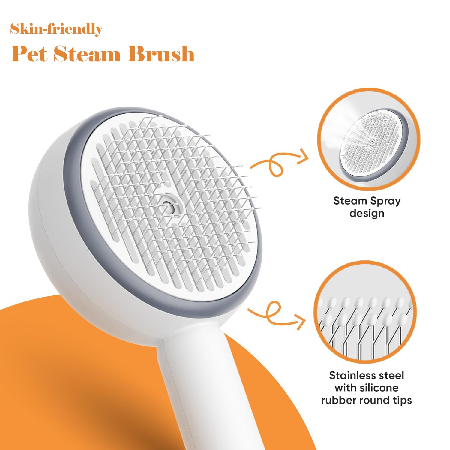 3 in1 Pet Bathing Brush for Ca - огляд і ціна Pet Supplies Grooming Hours