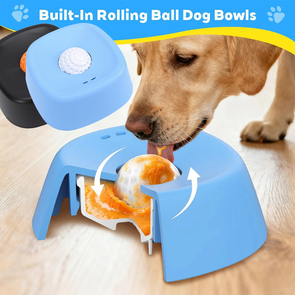 Slow Feeder Dog Bowls for Liqu - огляд і ціна Slow Feeder Dog Bowl