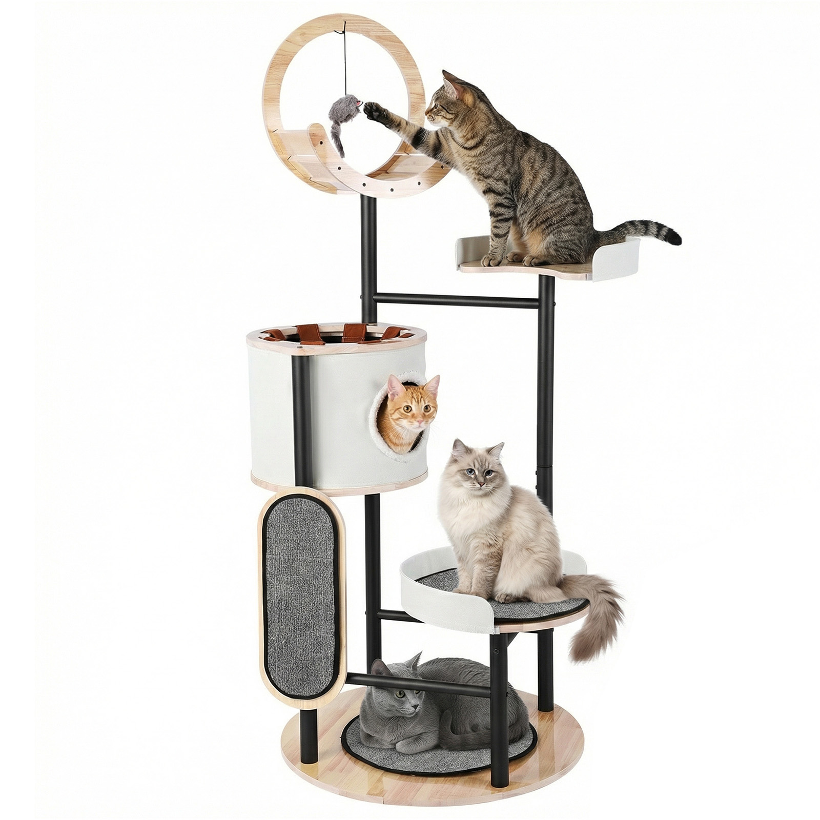 66-Inch Cat Tree with Scratchi - огляд і ціна Pet X Supplies & Tack Reviews