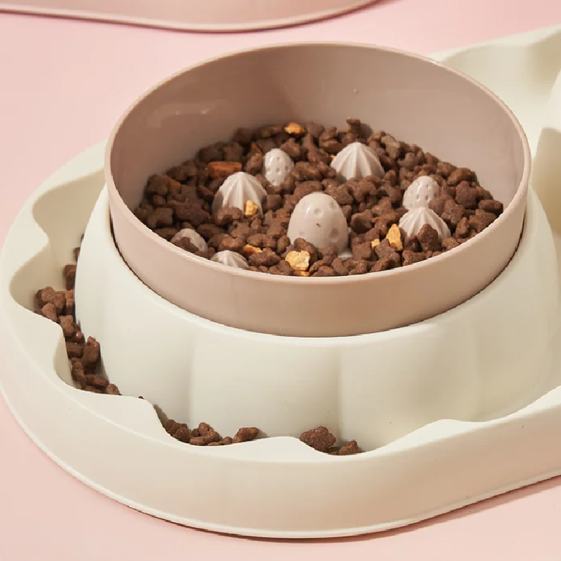 Pet stainless steel double bow - огляд і ціна Slow Feeder Dog Bowl
