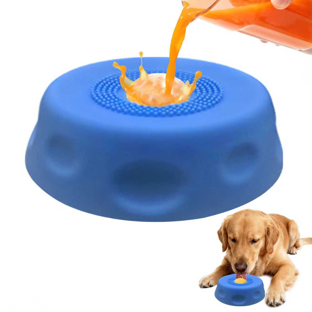 Slow Feeder Dog Bowls for Liqu - огляд і ціна Slow Feeder Dog Bowl