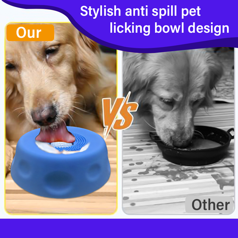 Slow Feeder Dog Bowls for Liqu - огляд і ціна Slow Feeder Dog Bowl