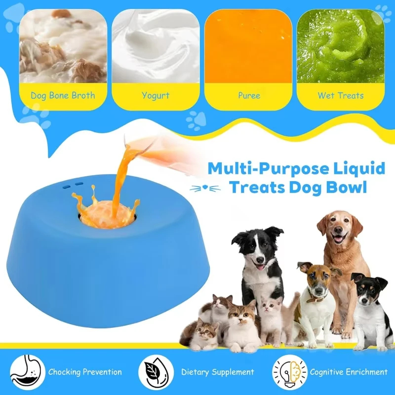 Slow Feeding Dog Lick Bowl, Bo - огляд і ціна Slow Feeder Dog Bowl