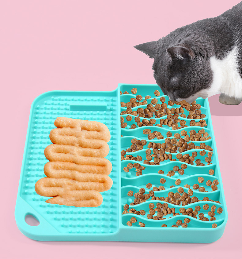 2 IN 1  Slow Feeder Dog Treat  - огляд і ціна Slow Feeder Dog Bowl
