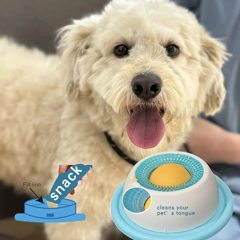 Pet Lick Mat Yogurt Licking Pl - огляд і ціна Slow Feeder Dog Bowl