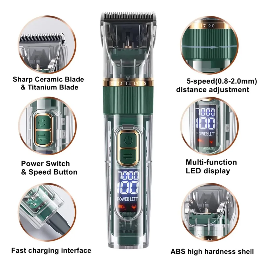 Pet Electric Hair Clipper Dog  - огляд і ціна Pet Supplies Grooming Hours