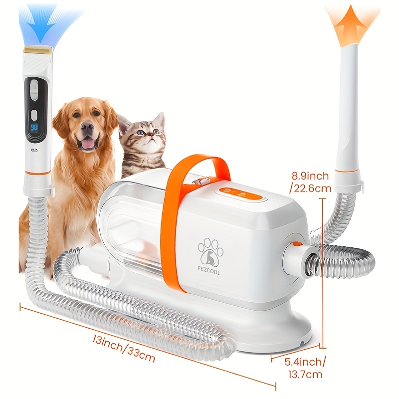 8-in-1 Dog Grooming Vacuum for - огляд і ціна Pet Supplies Grooming Hours