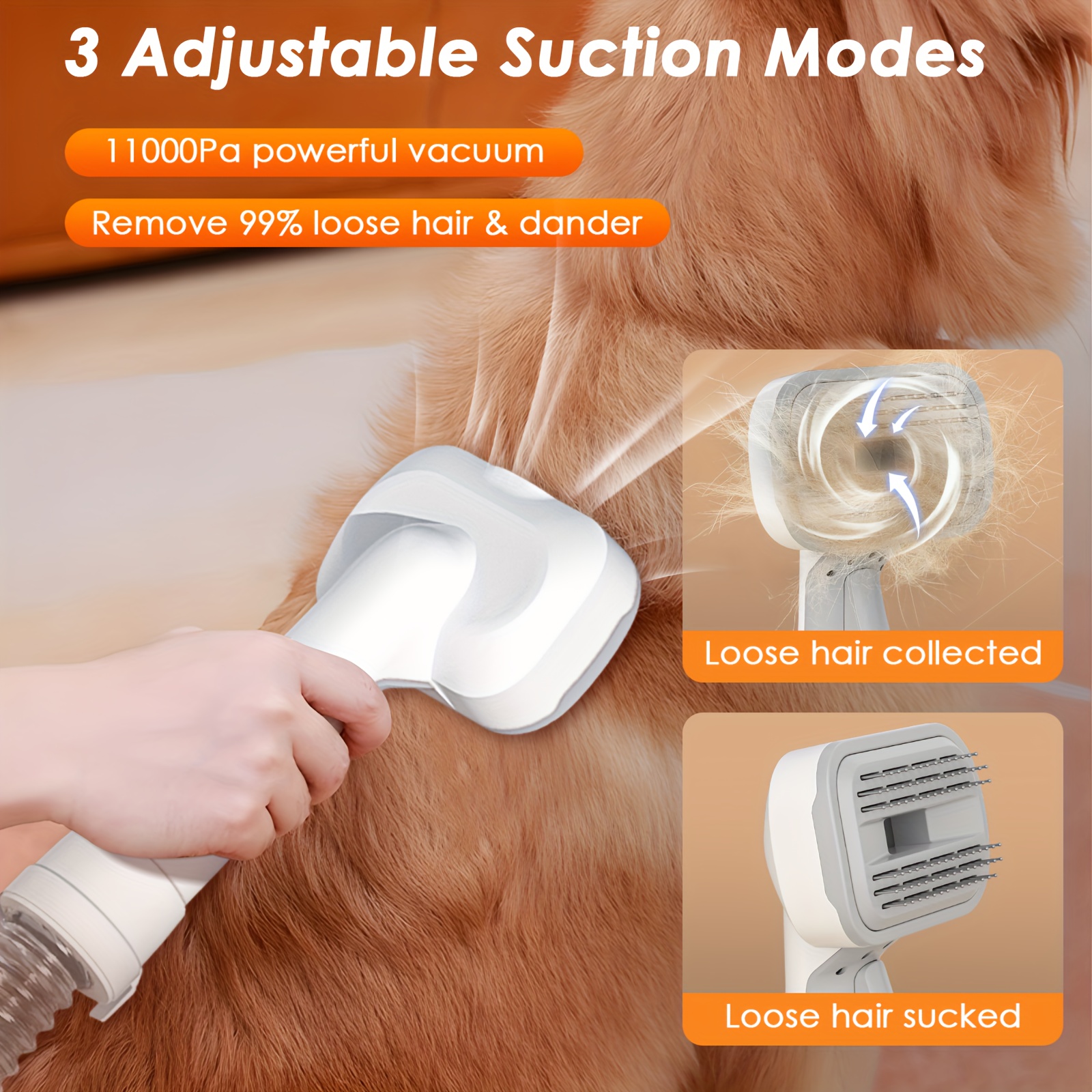 8-in-1 Dog Grooming Vacuum for - огляд і ціна Pet Supplies Grooming Hours