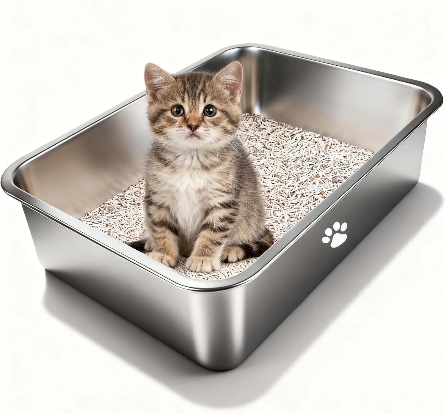 Stainless Steel Cat Litter Box - огляд і ціна Pet X Supplies & Tack Reviews