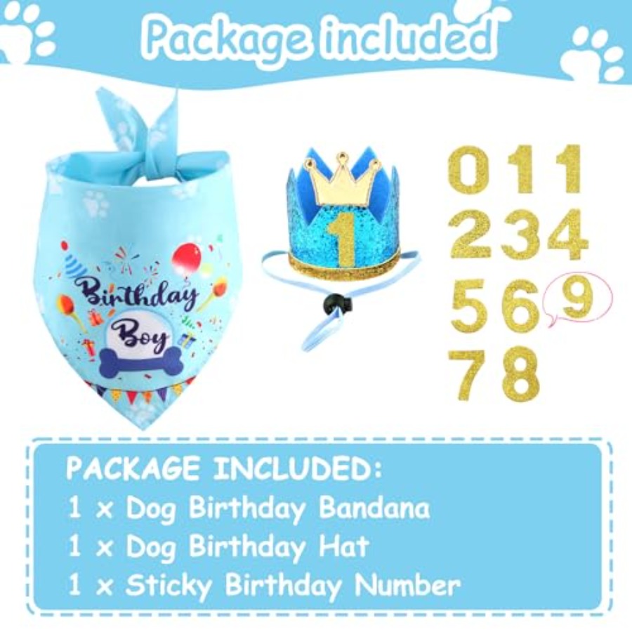Dog Birthday Party Supplies, D - огляд і ціна Pet X Supplies & Tack Reviews