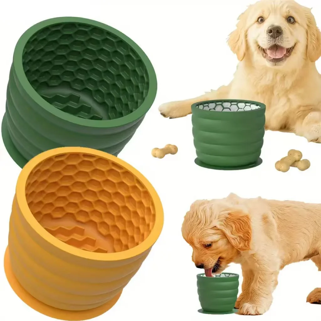 Silicone Slow Feeder Dog Bowl  - огляд і ціна Slow Feeder Dog Bowl