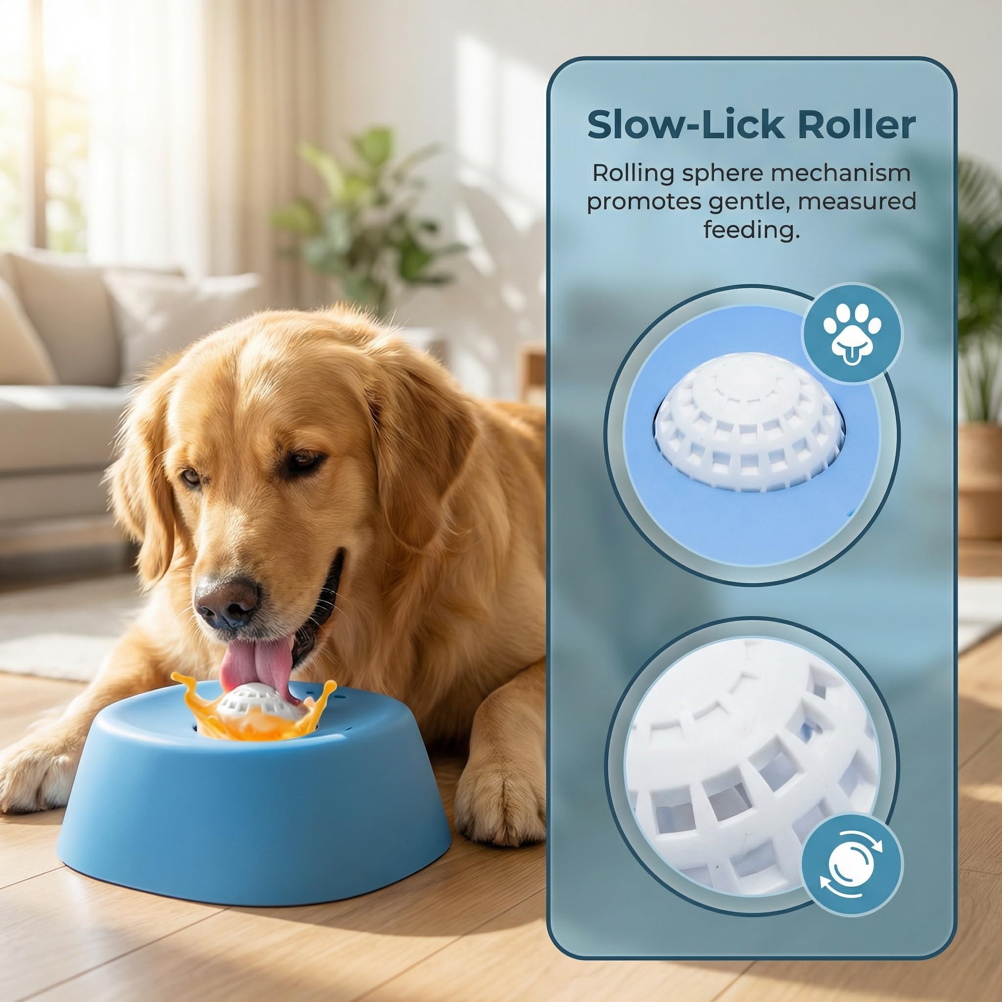Dog lick Bowl Slow Feeder Dog  - огляд і ціна Slow Feeder Dog Bowl